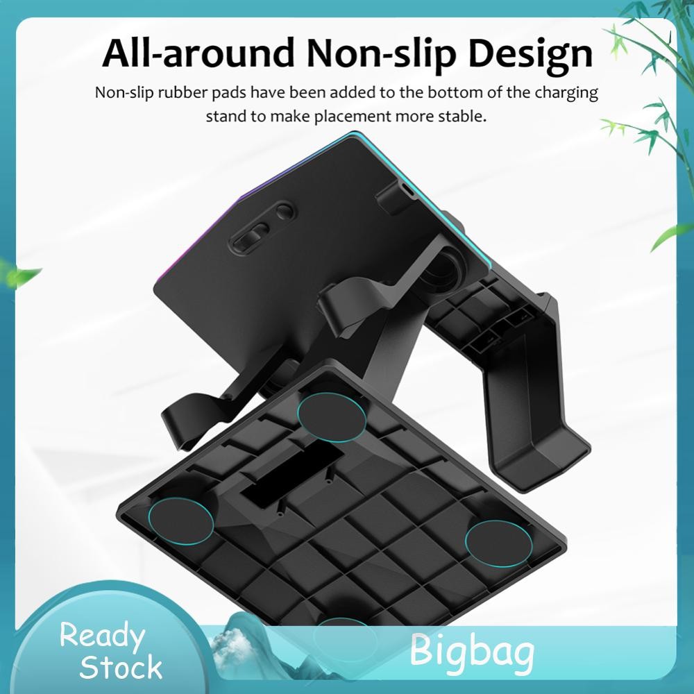[bigbag.ph] RGB Charging Dock VR Headset Charging Station for Meta