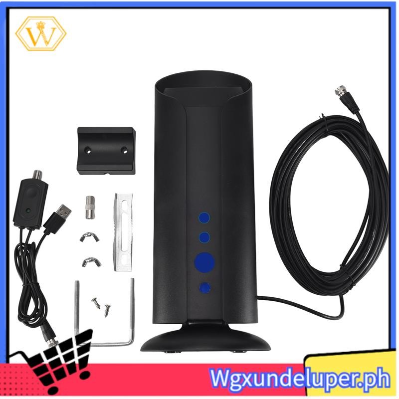 【W】1 Piece 8K 4K Full HD 450+ Antenna Miles Range HDTV Antenna with