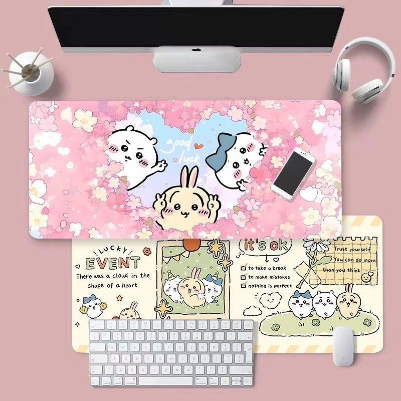 Mouse Pad for Kids Girls Students Chiikawa Cute Cartoon Study Desk Mat ...