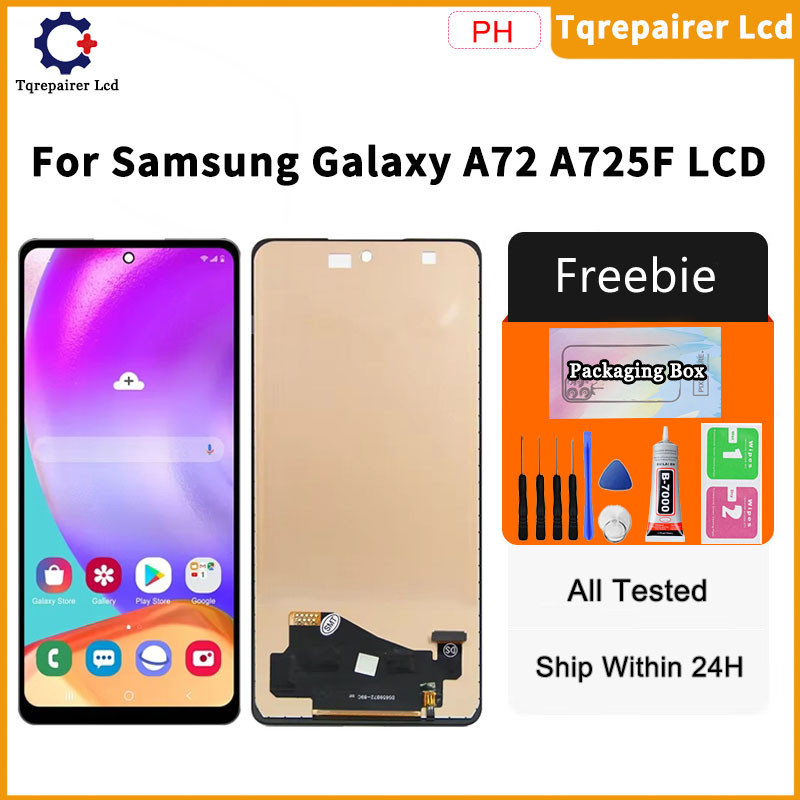 [Tqrepairer LCD ] For Samsung Galaxy A72 A725F LCD Touch Screen ...