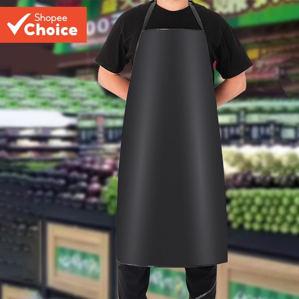 Labor Protection 100% Waterproof Oil-proof PVC Apron Waist Lengthened ...