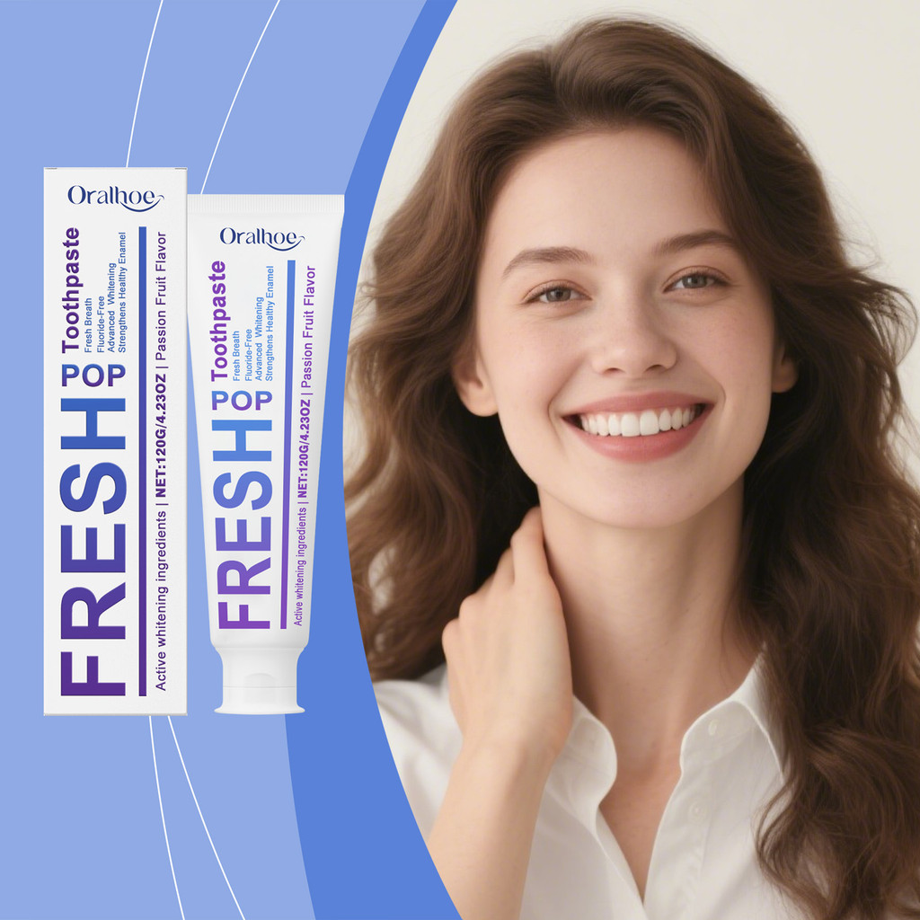 Purple Toothpaste - Teeth Care Fresh Cleaning Stain & Tartar Removal ...