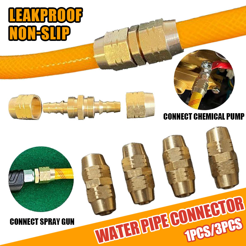 High-Pressure Resistant Brass Connectors for Joining Water Pipes ...