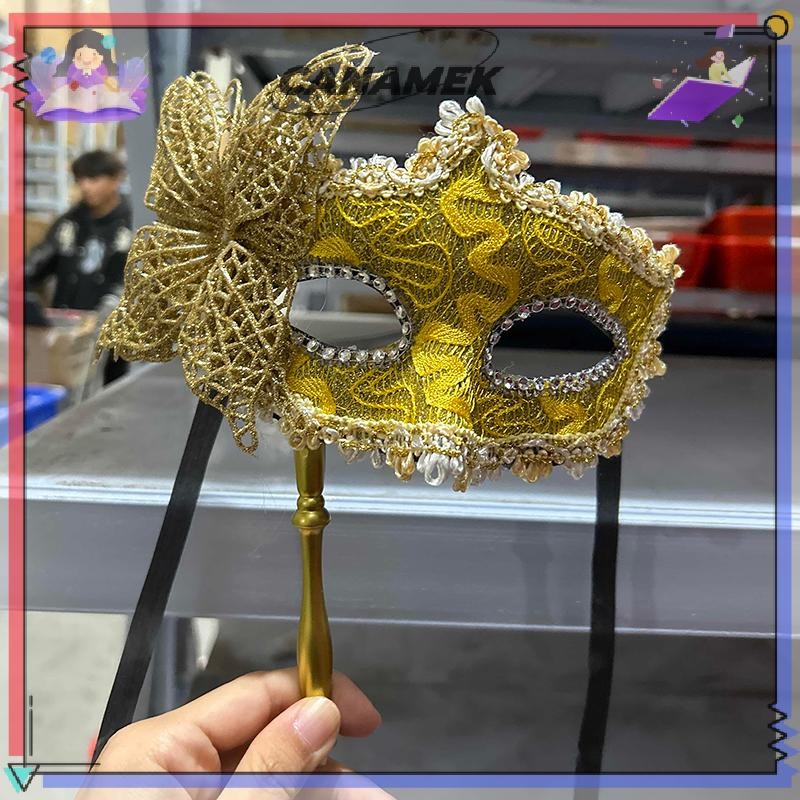WMPH Halloween Party Mask With Holding Stick Evening Prom Masquerade ...