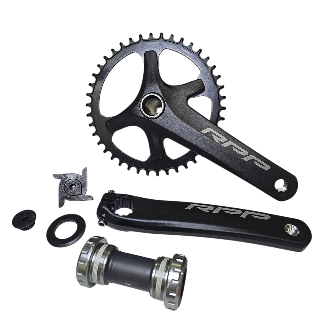 PROWHEEL RPP HOLLOWTECH CRANKSET 42T CRANK FOR MTB | Shopee Philippines