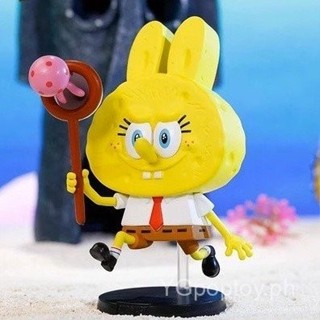 Genuine Labubu POPMART LABUBU THE MONSTERS x SpongeBob Series Doll ...