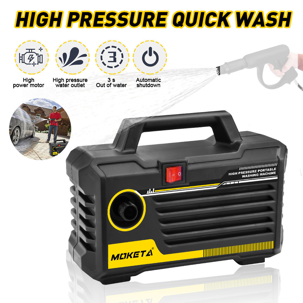 High Pressure Washer Portable 2200W Car Washer Machine 220V Car Home ...