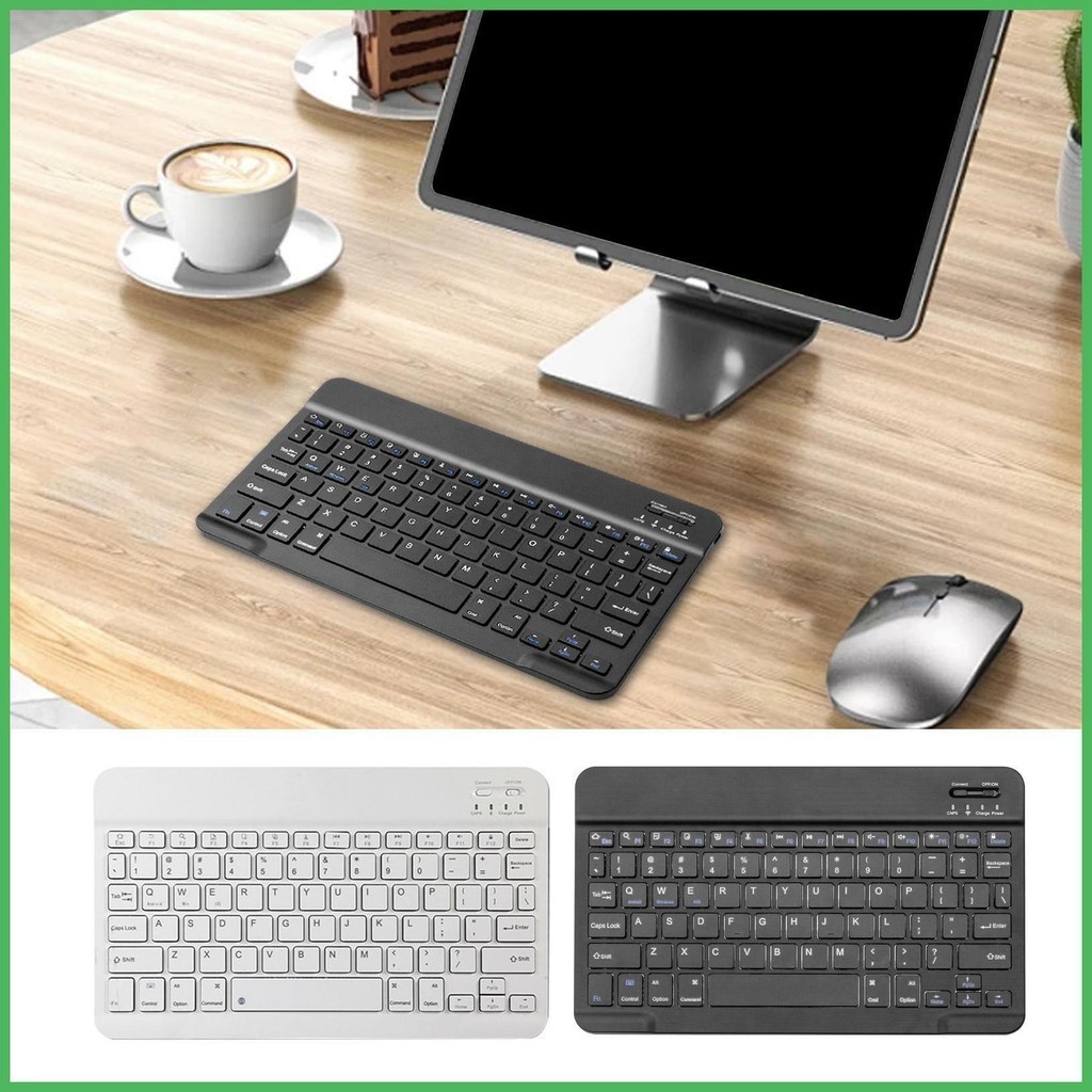 Keyboard Wireless Ultra Slim Compact Lightweight Keyboard Quiet ...