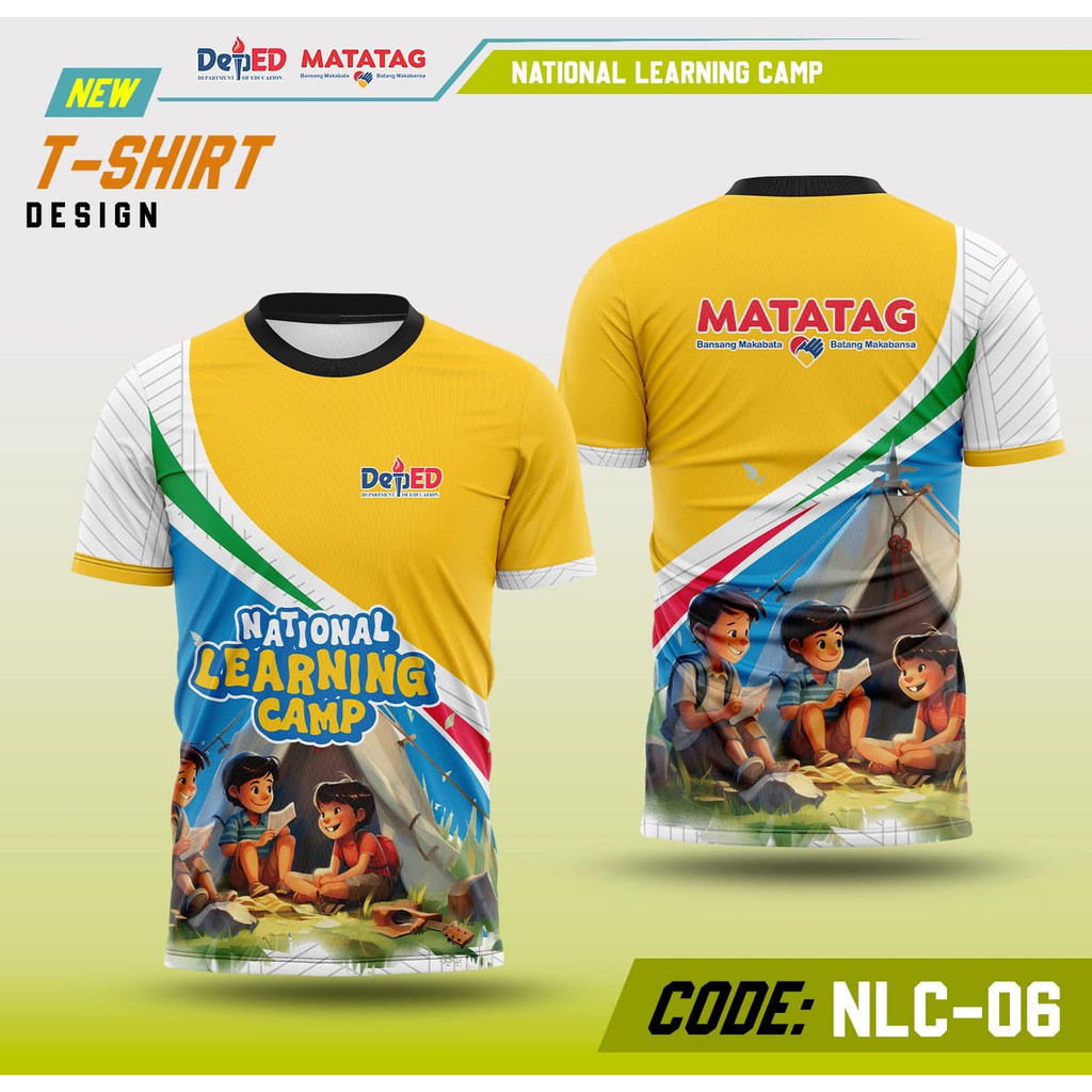 2024 NATIONAL LEARNING CAMP Shirt Unisex Sublimation Teacher Student T ...