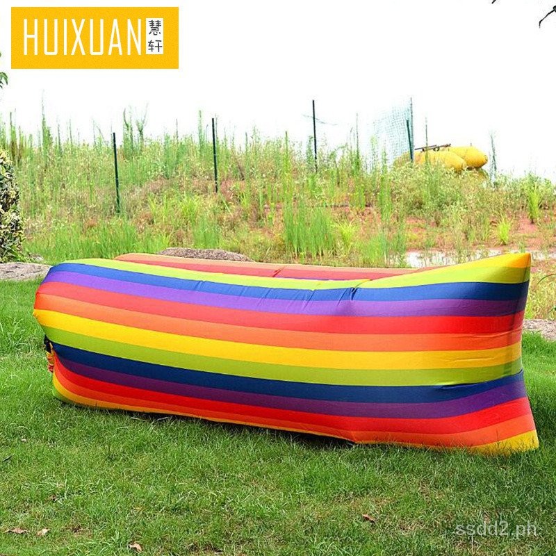 Factory Direct Sales Fast Inflatable Sleeping Bag Portable Foldable