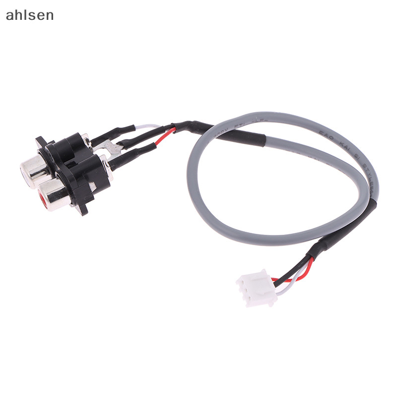 ahlsen 30CM Audio Signal Cable 2 RCA TO XH2.54MM-3PIN Audio Input ...