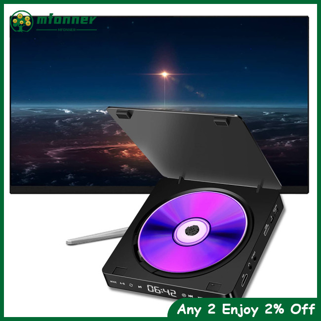 Mfonner Home DVD/VCD Hd Video Player Hi-fi Stereo Speakers 1080P Multi ...