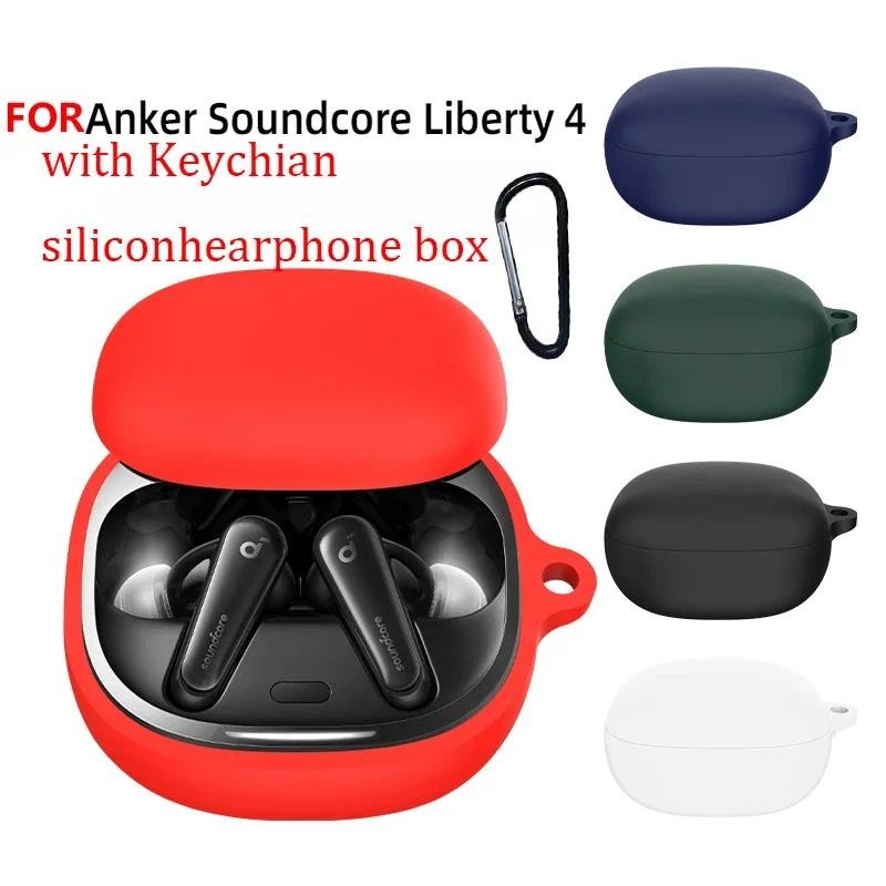 For Anker Soundcore liberty 4 case silicone Bluetooth Earphones Non ...