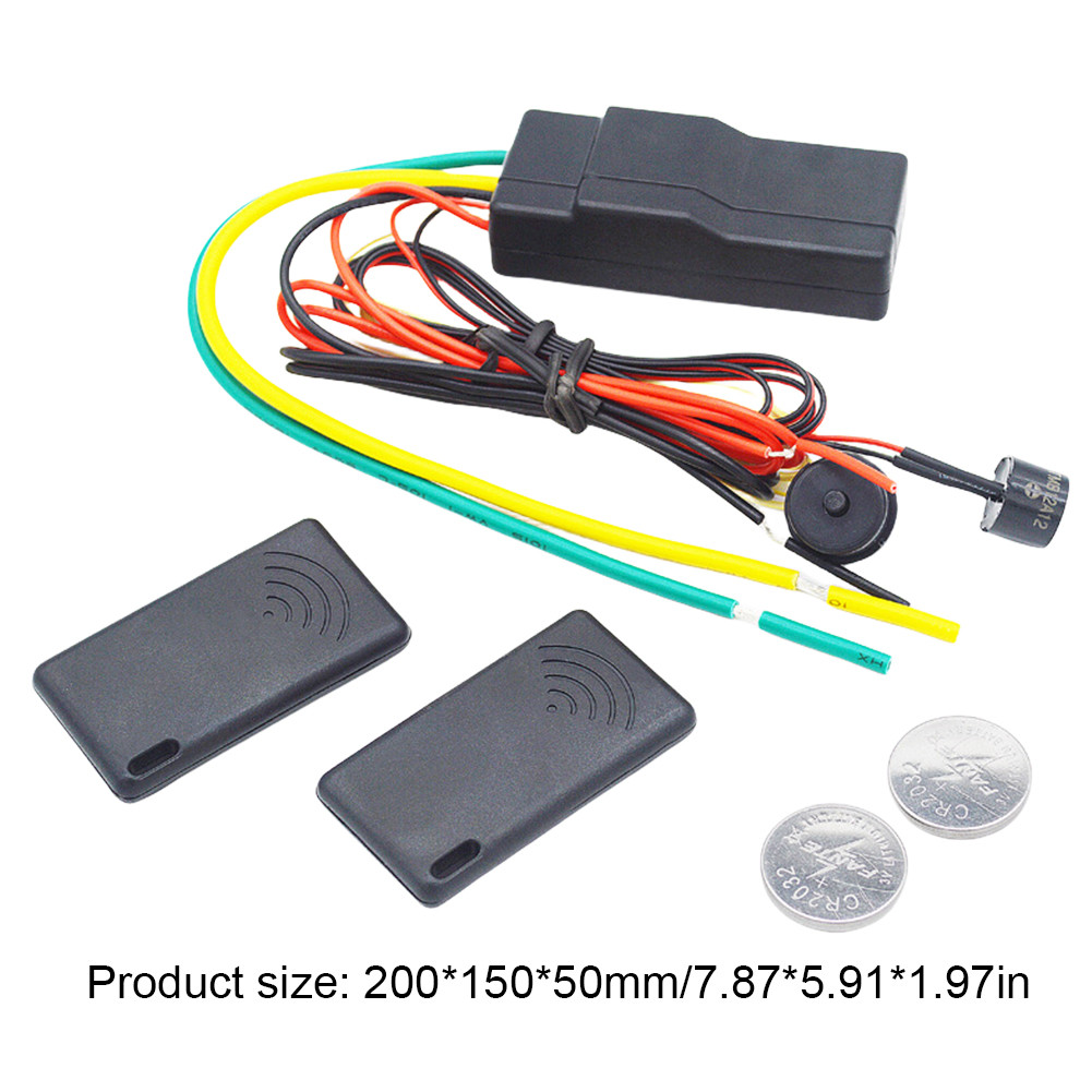 12V Auto Intelligent Secret Lock AntiHijacking 2.4GHz RFID Wireless