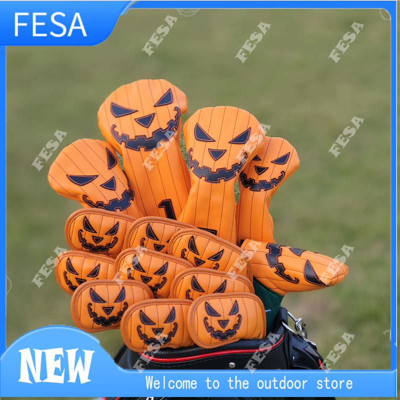 Explosive Pumpkin Fury Golf Club Headcover main image 1