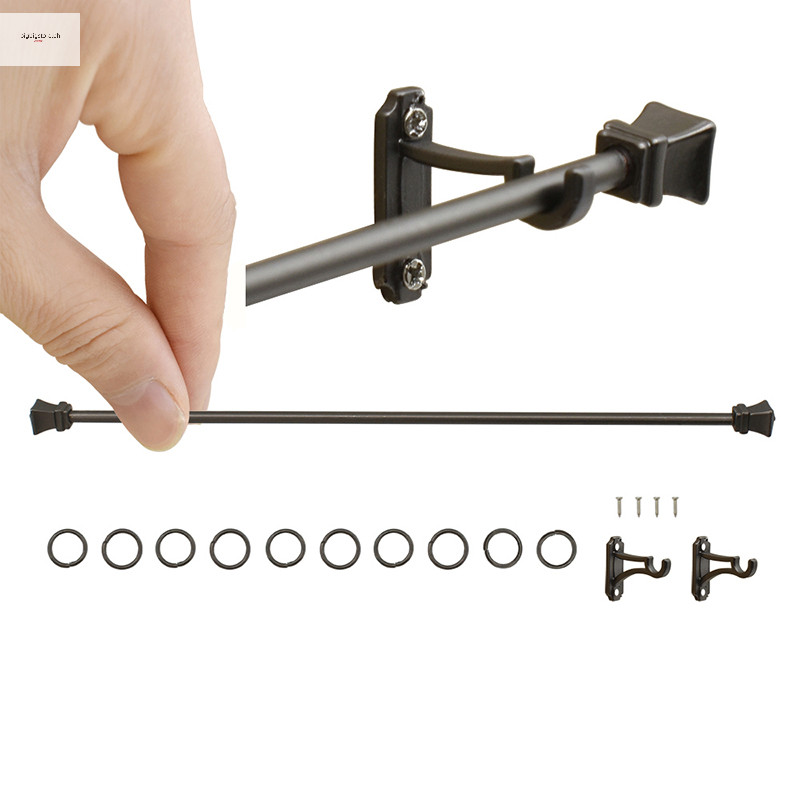 Big 112 Dollhouse Miniature Curtain Rod Metal Hook Up Rings Window