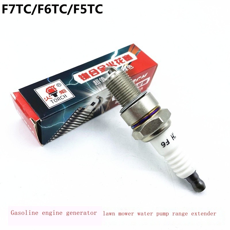 ༉Torch spark plug F6 generator range extender farming machine mowing ...