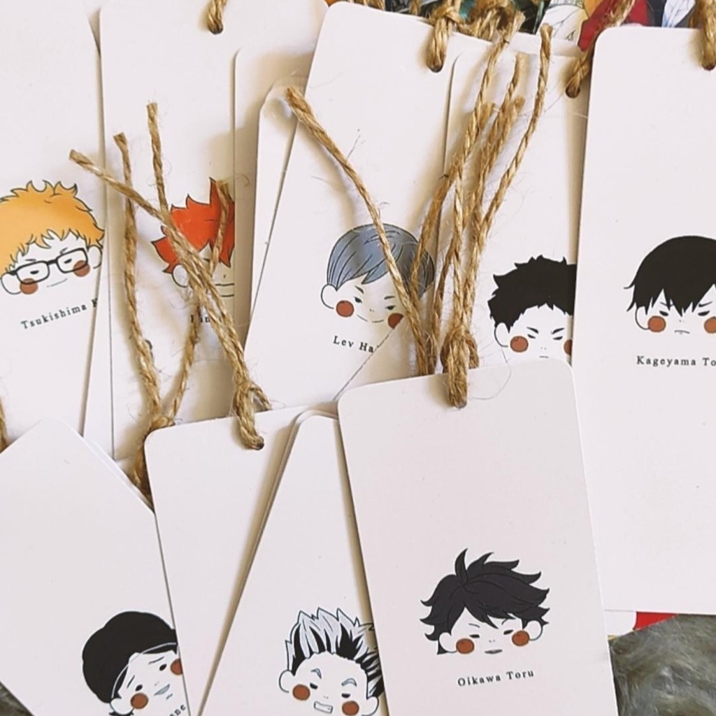 『Anime Bookmark』Haikyu!! ハイキュー!! Anime Bookmark | Shopee Philippines