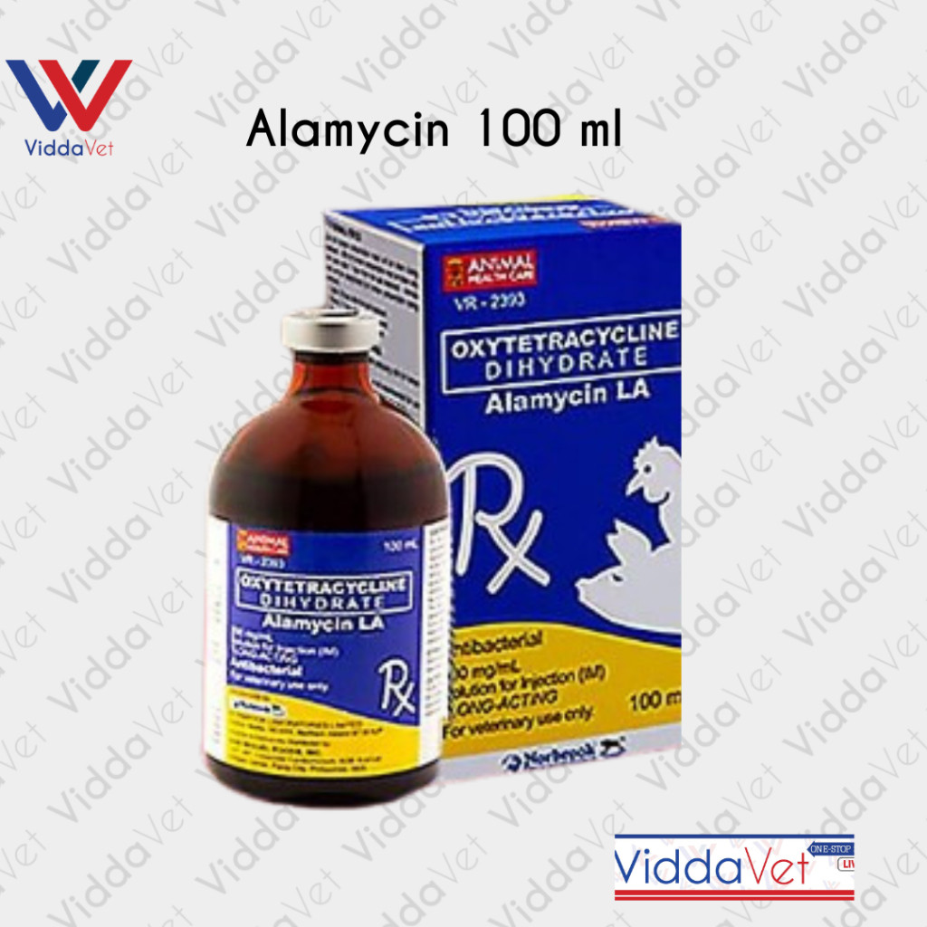 4in1 bundle Norovit 100 ml Alamycin 100ml Iron-Vet 100ml + Veterinary ...