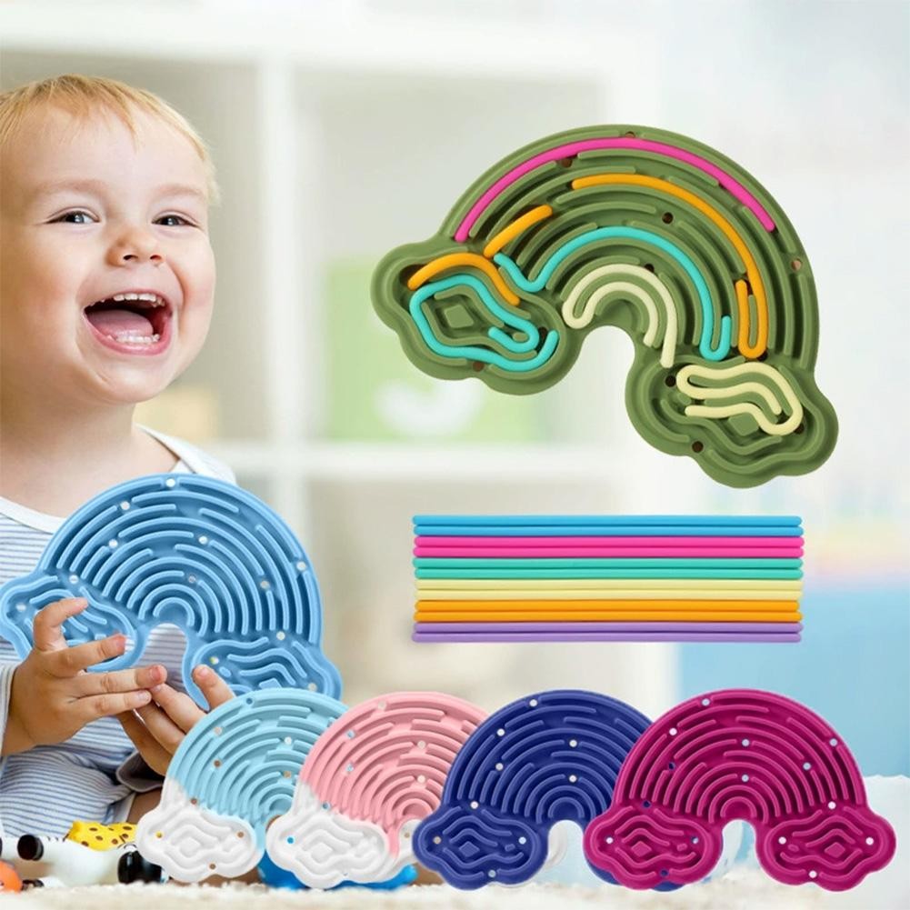 Clouds Rainbow Decompression Board Space Sensory Decompression Children ...