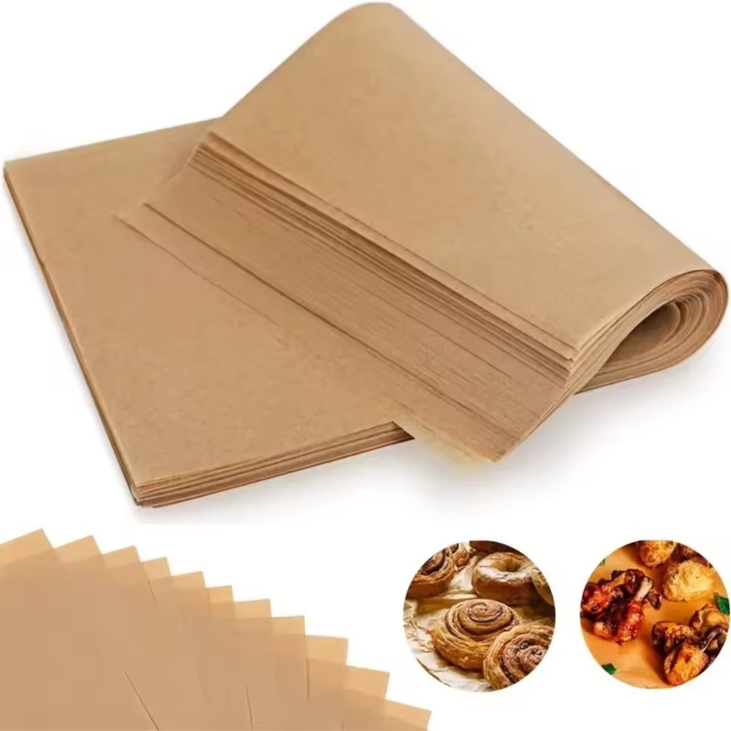 100pcs Cooking Kraft Parchment Paper for Baking Paper Parchment Non ...