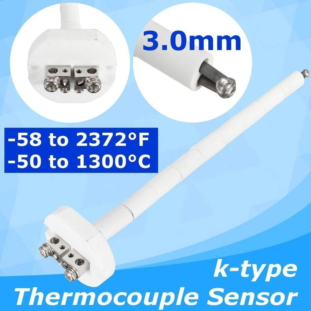 [VARS] High Temperature K Type Thermocouple Sensor Ceramic Kiln Furnace ...