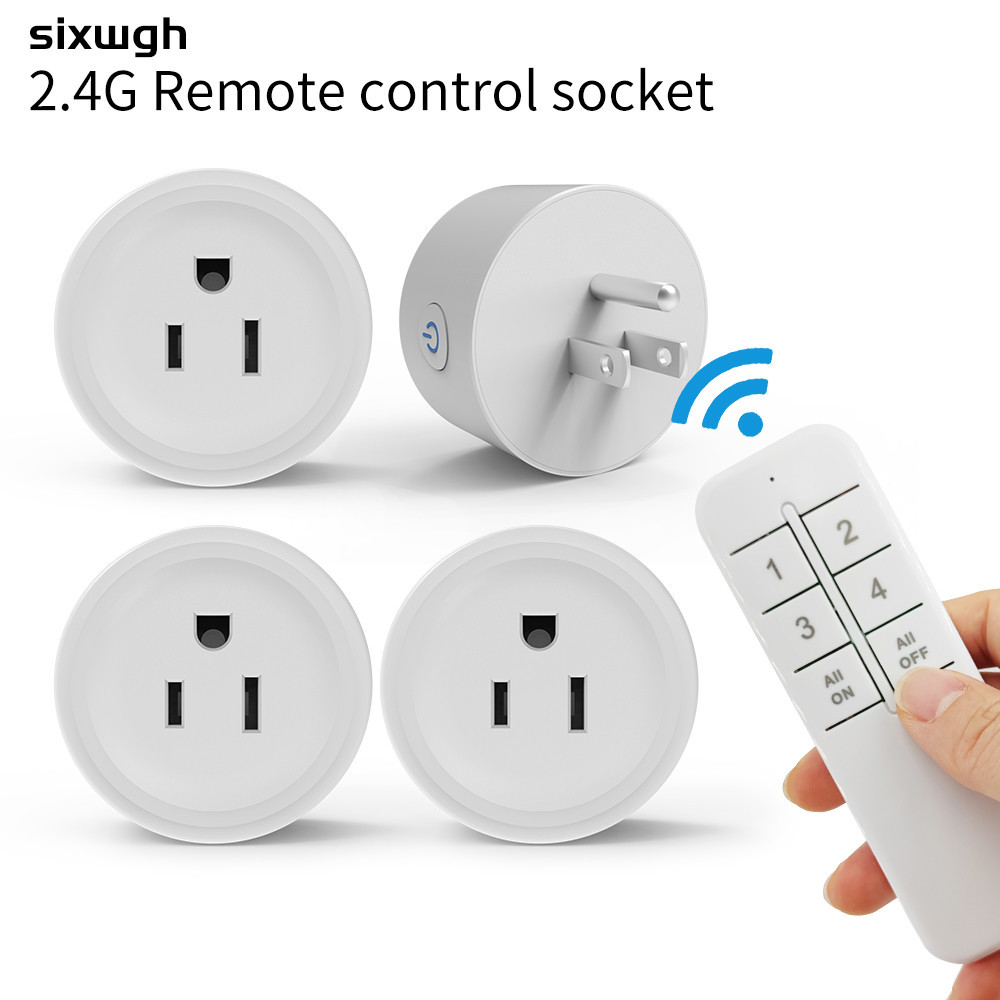 Wireless socket smart socket RF2.4G remote control socket wireless ...