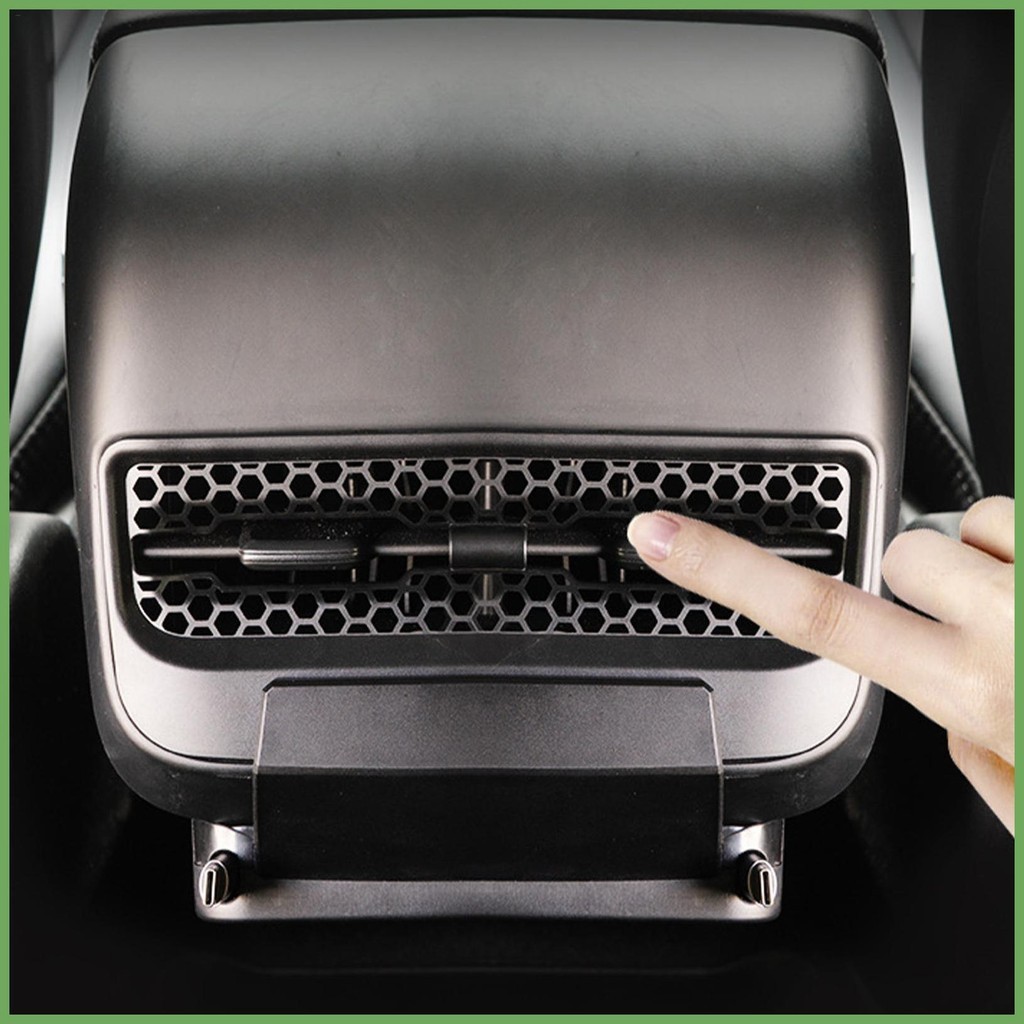 Rear Seat Air Vent Cover Car Hub and Charger Rear Vent Expansion Dock ...