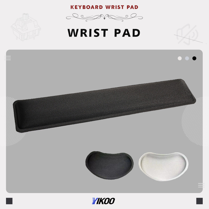 Zifriend Keyboard and Mouse Wrist Rest Support Memory Foam Wrist Pad ...