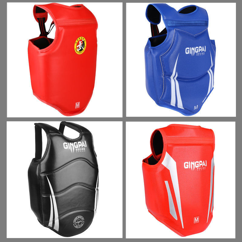 Boxing Sanda Chest Protector Thickened Adult and Children Professional ...