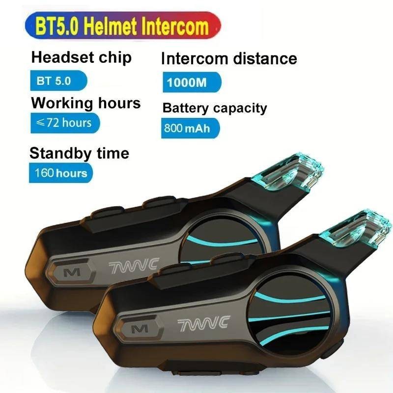 X1 Pro Motorcycle Helmet Intercom Bluetooth IPX6 Waterproof Moter ...