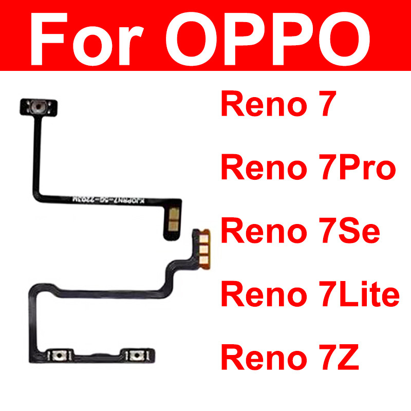 Power Volume Flex For OPPO Reno 7 7 Pro 7Lite 7Z 7Se 4G 5G ON OFF Power ...
