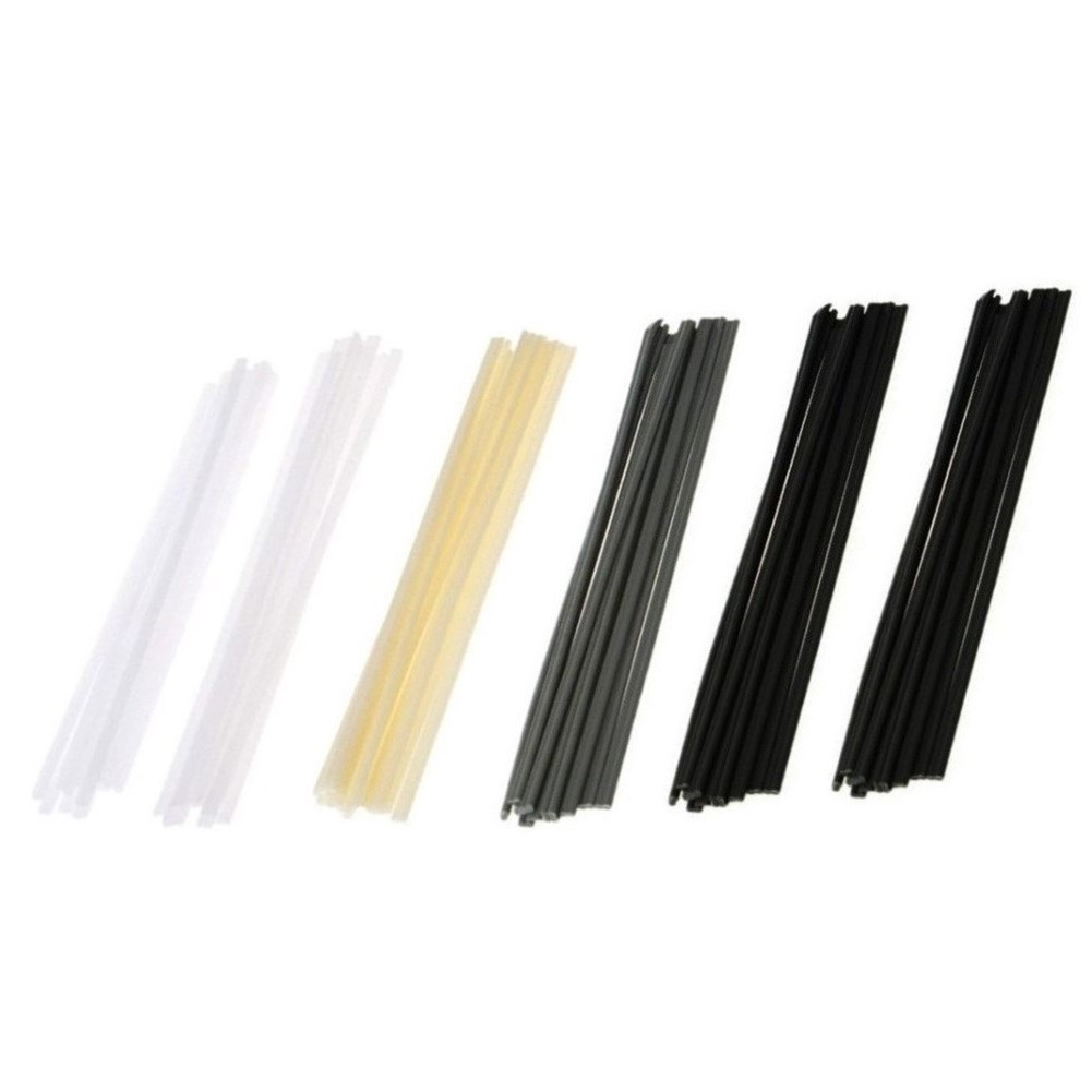 10pcs Plastic Welding Rods Bumper Repair ABS/PP/PVC/PE Sticks 200mm