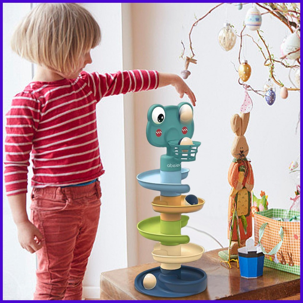 Ball Drop Tower Interactive Ball Tower Toy Ball Drop and Roll Tower