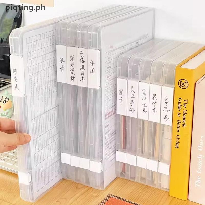 PP A4 Document Storage Box Waterproof Dustproof Book Graduation ...
