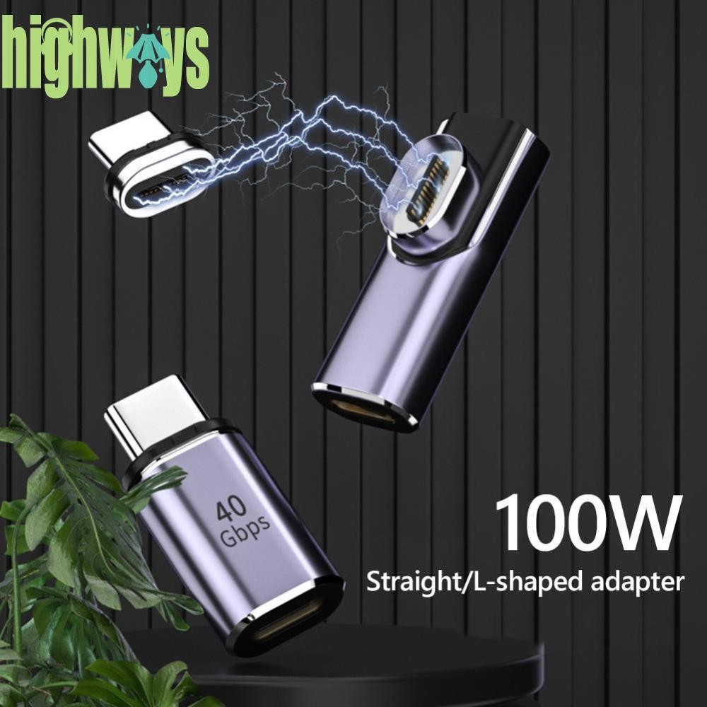 AU 40Gbps TypeC Female to Male 100W Charging Adapter