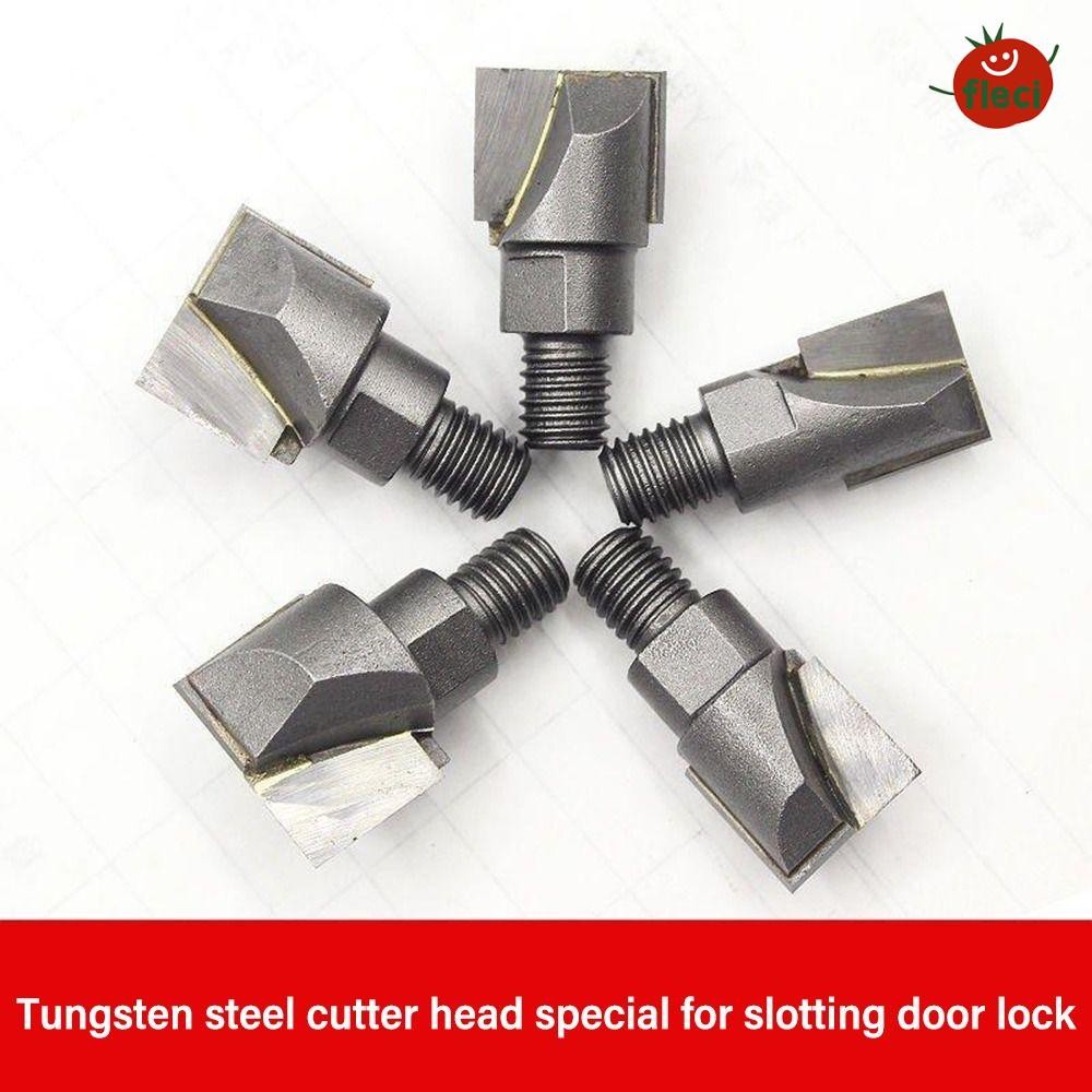 FLECI CNC Bottom Cleaning Router Bit, Tungsten Steel Screw Thread ...