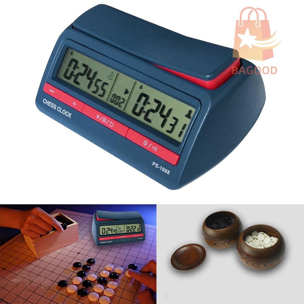Professional Chess Go Clock Competition Training Teaching Timer Battery ...