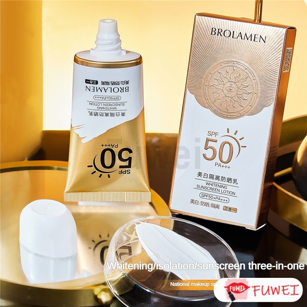 BROLAMEN Moisturizing Sunscreen Repair Clear Mild Sunscreen Fast Film ...