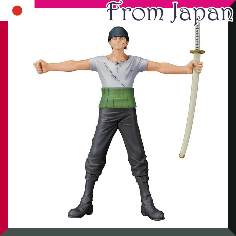 Piece Dramatic Showcase 7th Season Vol.1+2 Set Di 2 Figure PVC: Zoro E Mihawk, Collezione Da Esposizione