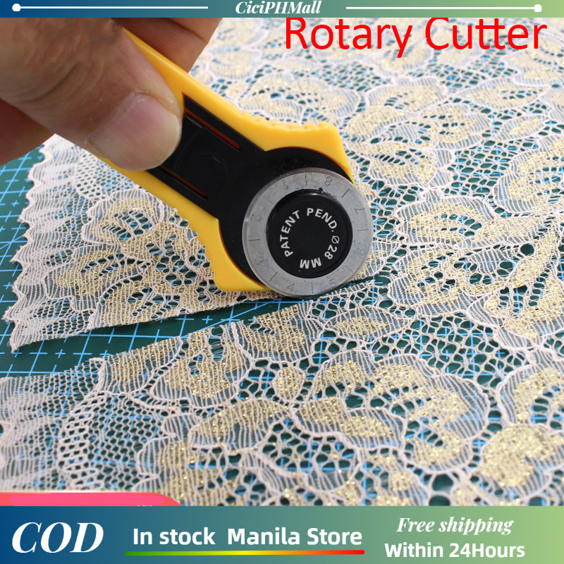 Patchwork Roller Wheel Knife ，Rotary Paper Cutter Cloth Cutting Tool ...