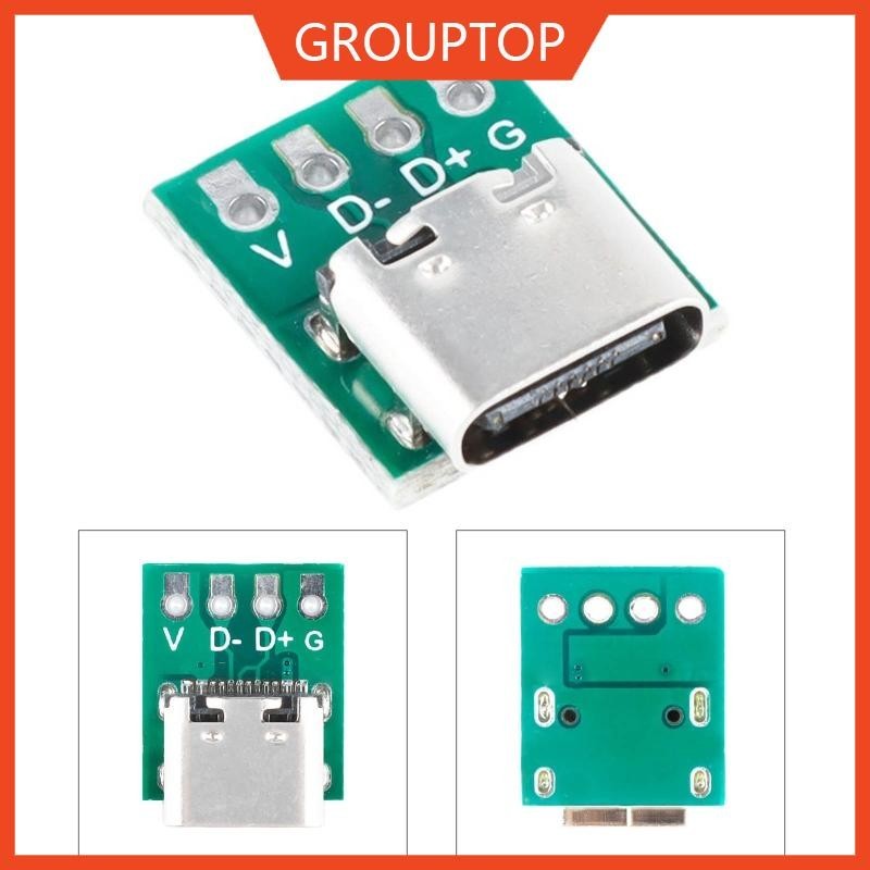 GROUP USB3 1 Type-C Connector 16P Female Jack Socket for Data Line Wire ...