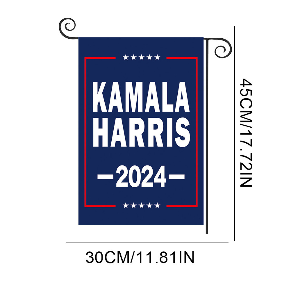 Harris for President Flags Double Sided Kamala Harris Yard Flag with