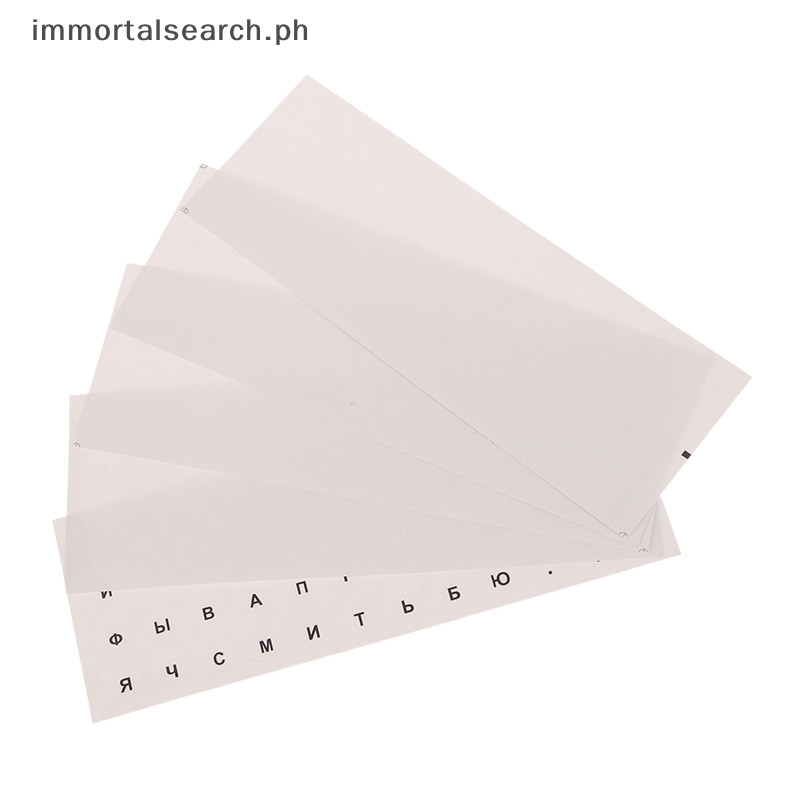 immortalsearch.ph Round Keyboard Sticker Transparent Keyboard Cover ...