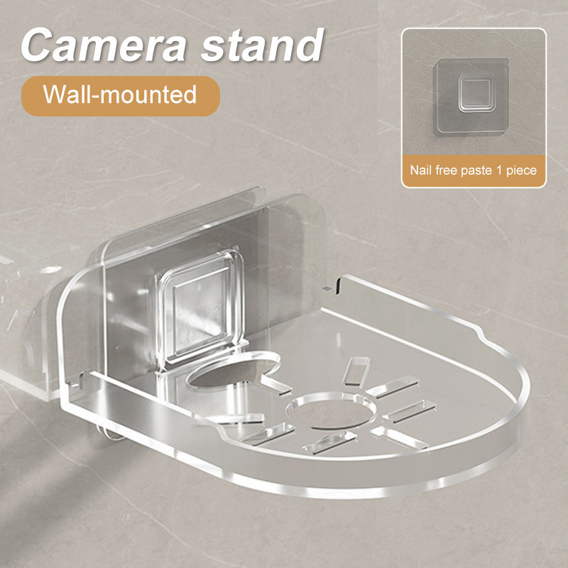 Easy-to-Install Monitoring Stand Free-Punch Camera Bracket Surveillance ...