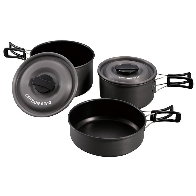 Captain Stag Camping BBQ Aluminum Cooker Frying Pan | Shopee Philippines