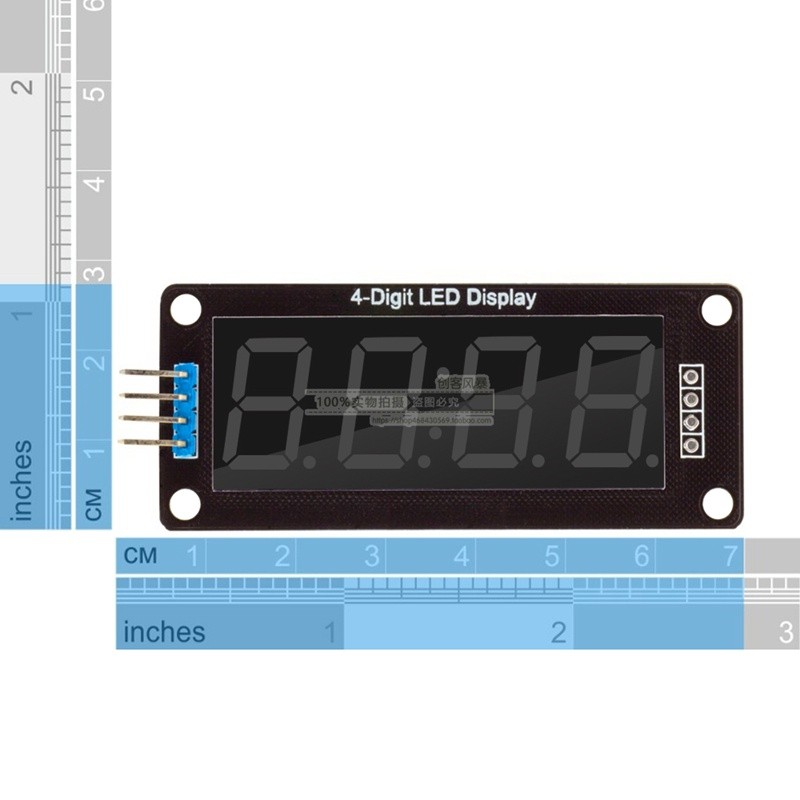 TM1637 0.56 inch four-digit seven-segment digital tube clock module ...