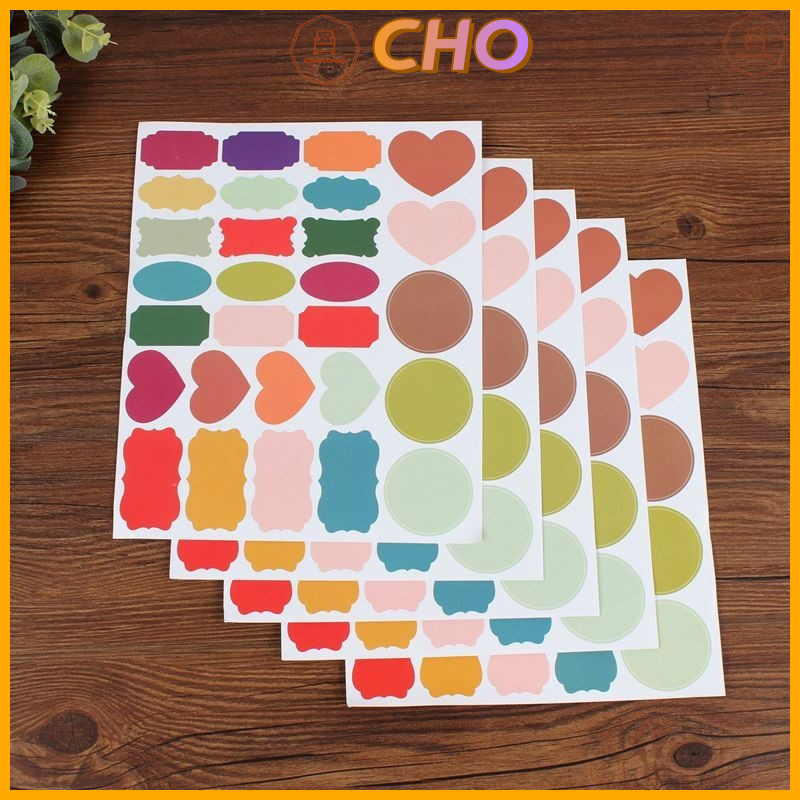 CHO⭐Creative Reward Stickers Cartoon Colorful Labels Sticker Self ...