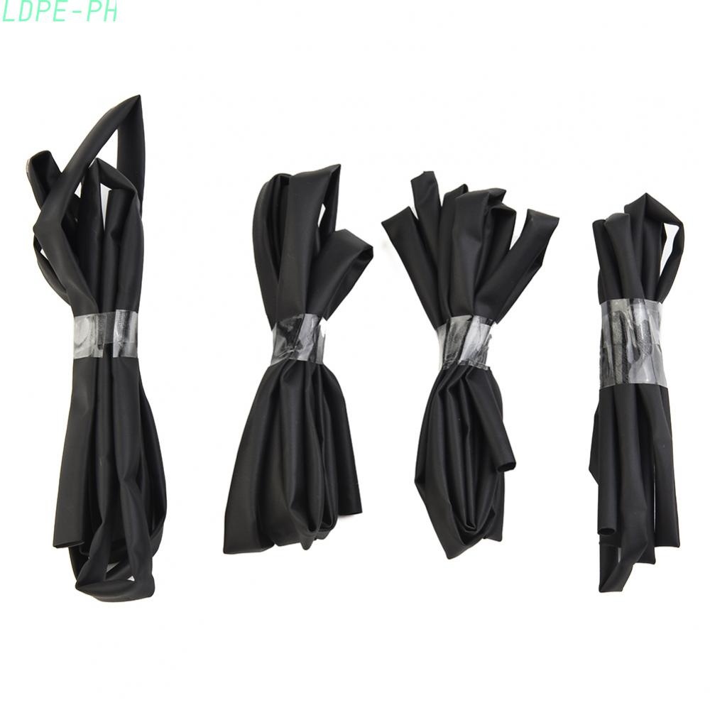 Multi Pack Heat Shrink Tubing Set 4 Pieces of 1m Lengths in Different