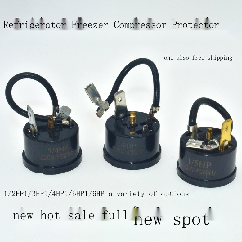 New refrigerator freezer compressor overheating overload protector ...